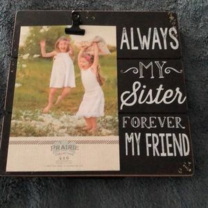 Sister sign with picture to add